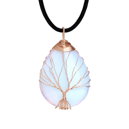 Opal Stone Necklace-Attract Creativity