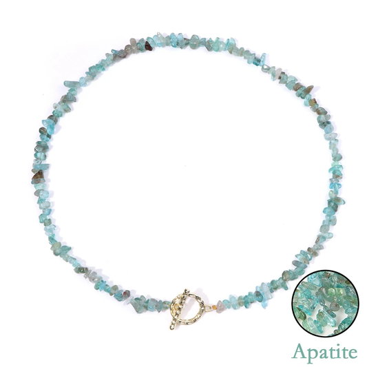 Apatite Stone Necklace-Attract Inspiration