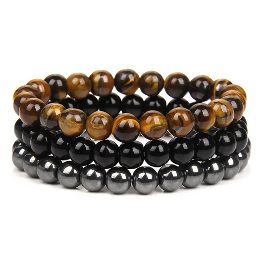 Mens Tiger eye Bracelet-Boost Courage and Confidence