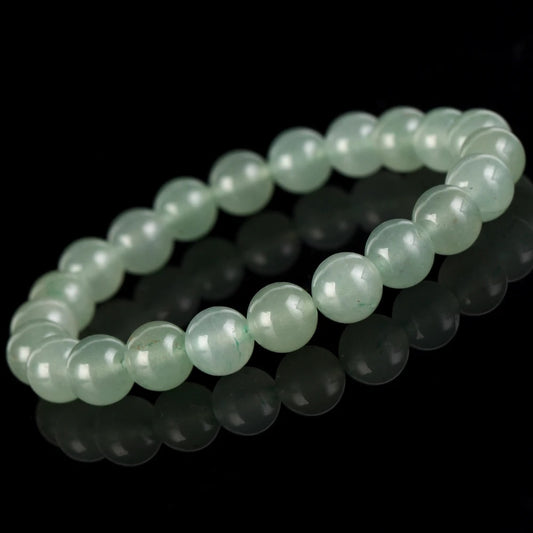 Green Aventurine Bead Bracelet-Boost Empathy and Compassion