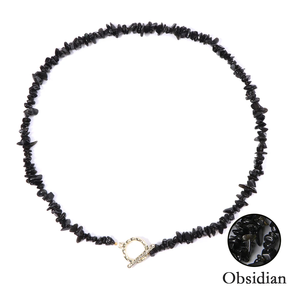 Obsidian Necklace-Attract Protection&Spiritual Balance - ourlovejewelry