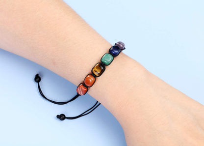 7 Chakra  Energy Beads Bracelet Yoga