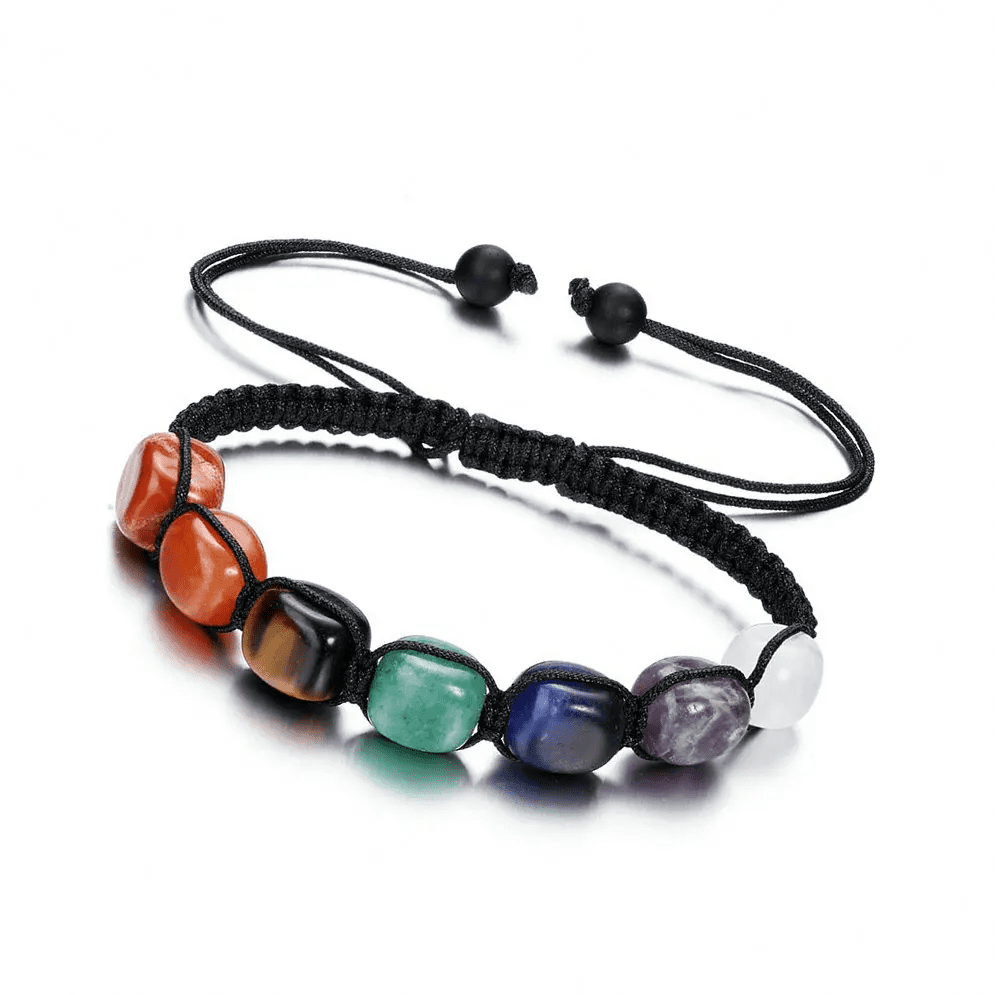 7 Chakra  Energy Beads Bracelet Yoga - ourlovejewelry