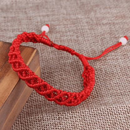 Handmade Lucky Red String Bracelet Adjustable