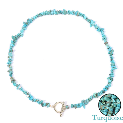 Turquoise Necklace- Protection&Wealth&luck